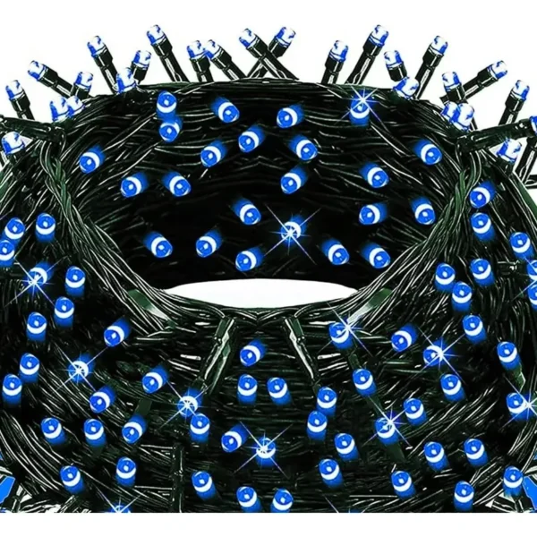 Luces Guirnalda Solar Navidad Guirnalda 10 Metros 100 Led