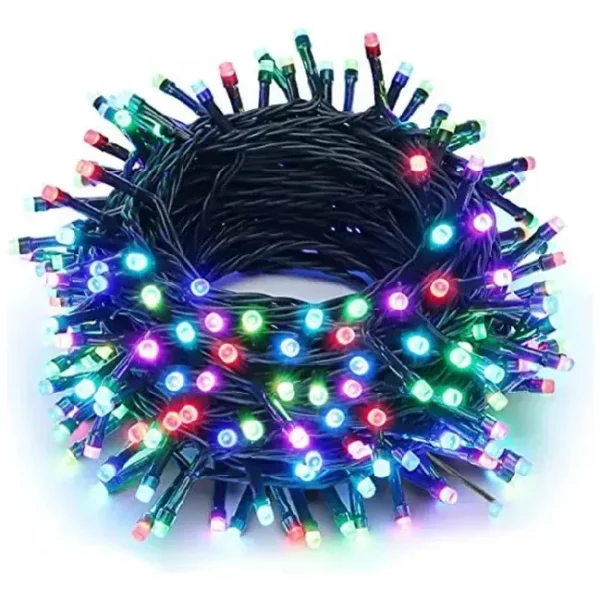 Luces Guirnalda 100 Led Árbol Navidad 10mts