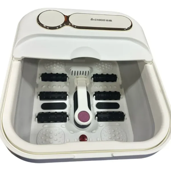 Spa Masajes De Pies Con Pantalla Digital Y Calefaccion Negro