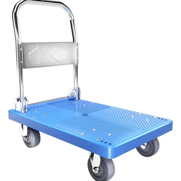 Carro Carga Yegua Plegable Plataforma Grande 350kg 90x60